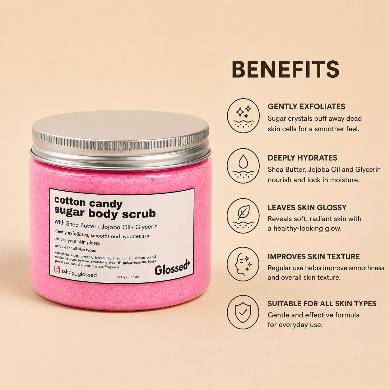 Cotton Candy Body Scrub