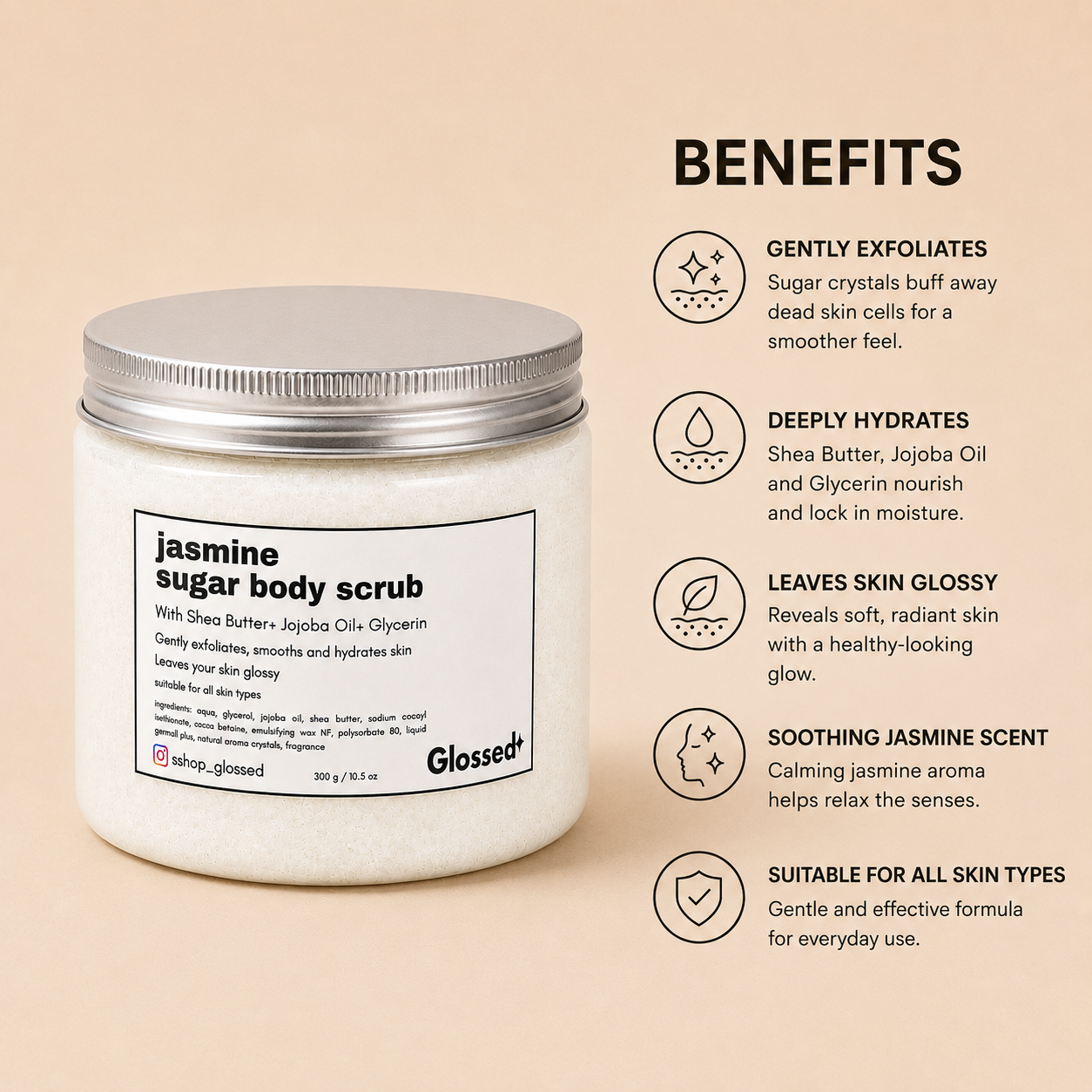 Jasmine Body Scrub
