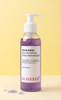 Lavender glycerin infused body cleansing gel