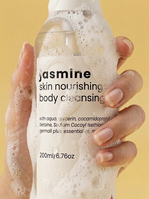 Jasmine glycerin infused body cleansing gel